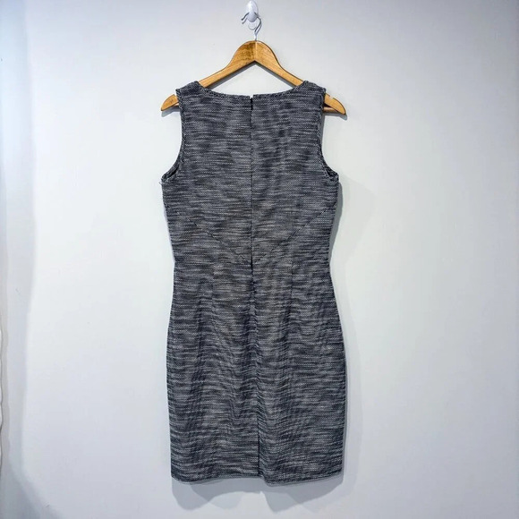 BANANA  REPUBLIC Black and white textured dress - Picture 7 of 7
